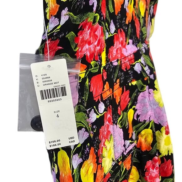 Anthropologie Maeve The Yukiko Noritake Portside Button-Front Romper Size 4 NWT - Picture 8 of 10